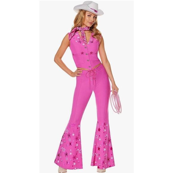 Spirit Halloween Barbie the Movie Adult Barbie Costume - Picture 1 of 8